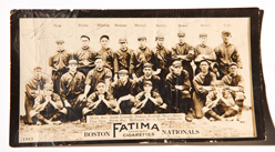 1913 Fatima T200 Boston Nationals Team Card