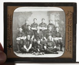 Circa 1880 -1900 Baseball Team Photo Slide