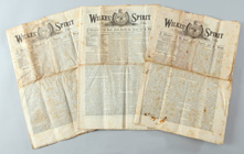 3 1865 & 1867 Wilkes Spirit of the Times w/ Baseball Content