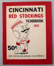 1953 Cincinnati Reds Yearbook