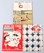 1967, 1968 & 1969 Cincinnati Reds Yearbooks