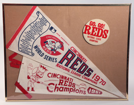 1961 & 1970 Cincinnati Reds Pennants