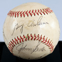 1971 Cincinnati Reds Autographed Baseball