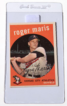 1959 Topps Roger Maris #202 Card
