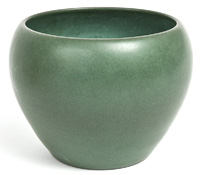 Marblehead Pottery Green Matt Vase