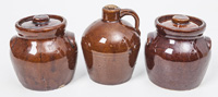Three Pieces of Roycroft Pottery