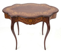 Louis XV Marquetry Table