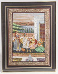 India Mughal Watercolor