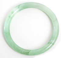 Chinese Green Jade Bracelet