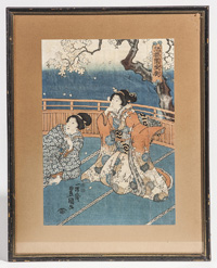 Utagawa Toyokuni II Japanese Woodblock