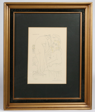 PABLO PICASSO PRINT PENCIL NUMBERED 293/340