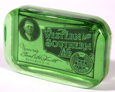 CIRCA 1910 WESTERN SOUTHERN PAPERWEIGHT