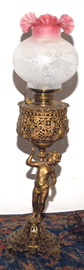 Brass Banquet Lamp