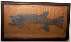 Folk Art Fish Painting