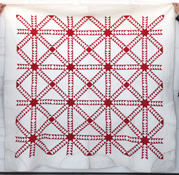 FINE EARLY PIECED QUILT