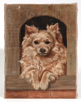 OIL PAINTING OF DOG