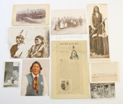 GROUP OF AMERICAN INDIAN PHOTOS 