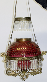 CRANBERRY HANGING LAMP