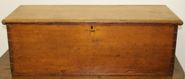 EARLY DOVETAILED CHEST