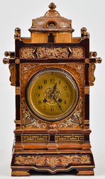 Scarce Doulton Lambeth Stoneware Clock