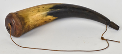 Fine Early Carved Powder Horn