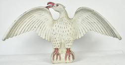 Super Early Wooden Folk Art Carved Eagle