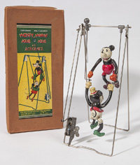 MICKEY & MINNIE MOUSE ACROBAT TOY IN ORIGINAL BOX