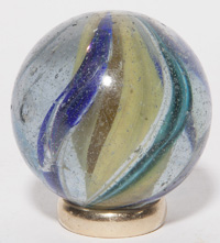 UNUSUAL DIVIDED CORE SWIRL MARBLE