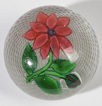ST. LOUIS CLEMATIS PAPERWEIGHT