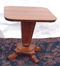 Large Oak Parlor Table
