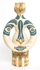 Pablo Picasso Madoura Ceramic Lampe Femme
