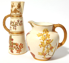 Two Pieces of Royal Worchester Porcelain