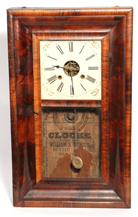 W.S. Johnson Ogee Clock