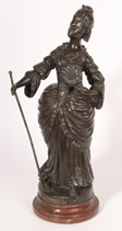 Edouard Drouot (French, 1859-1945) Bronze   Sculpture 