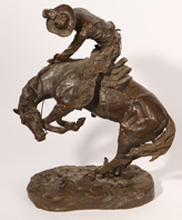 Frederick Remington Bronze Statue