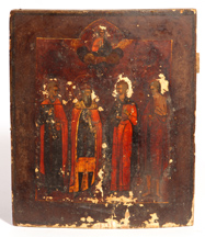 Russian Icon on Panel