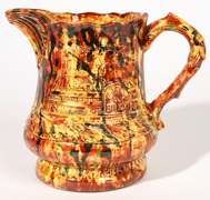 GEORGE OHR POTTERY PITCHER