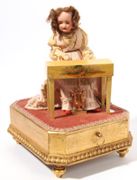 French Musical Automaton Jewelry Case