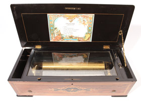 Swiss Organocleide 15" Cylinder Music Box