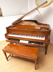 William Knabe & Co. Player Baby Grand Piano