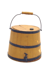 Maple Syrup Bucket in Old Yellow