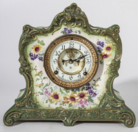 Ansonia La Lome Porcelain Clock