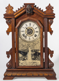 Ingraham Spanish American War Kitchen Clock