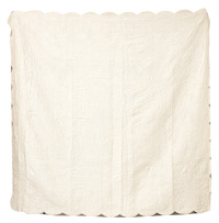 Early White Silk Quilt