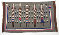 Navajo Yei Weaving