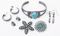 Silver & Turquoise Jewelry