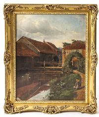 George Ruston (British) Oil Painting