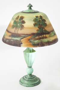 Jefferson Reverse Painted Lamp