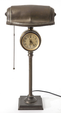 Telechron Clock Desk Lamp