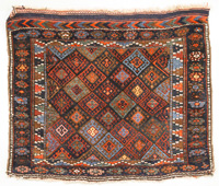Antique Tribal Oriental Rug
